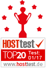 TOP-20 Hoster 01/2017