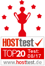 TOP-20 Hoster 08/2017